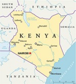肯尼亚地图