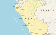 秘鲁的地图